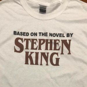 Stephen King White Unisex T-Shirt